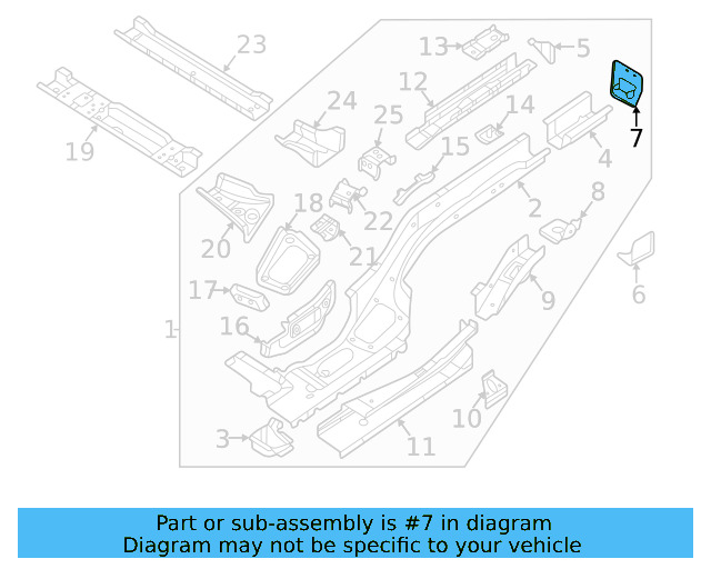 Rail End 3QF-804-473 - View 2