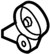 Tensioner Pulley 077-109-485-F - View 2