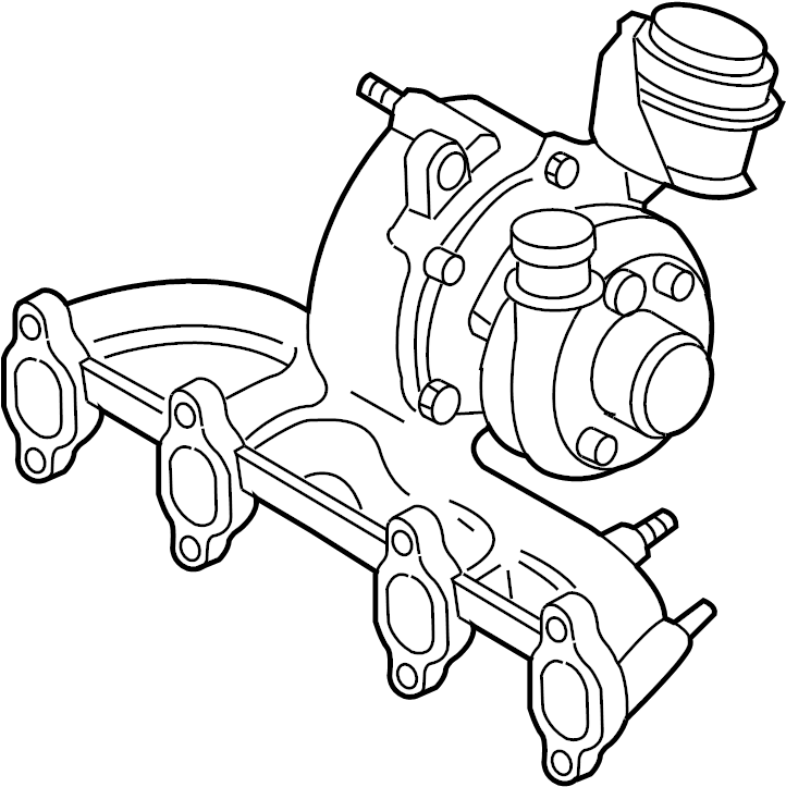 Exhaust Manifold 03G-253-014-R - View 4