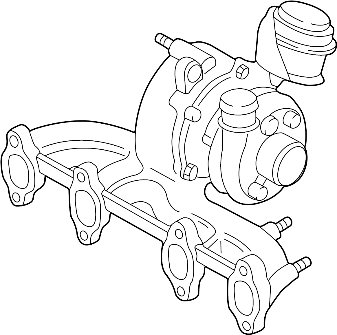 Exhaust Manifold 03G-253-014-R