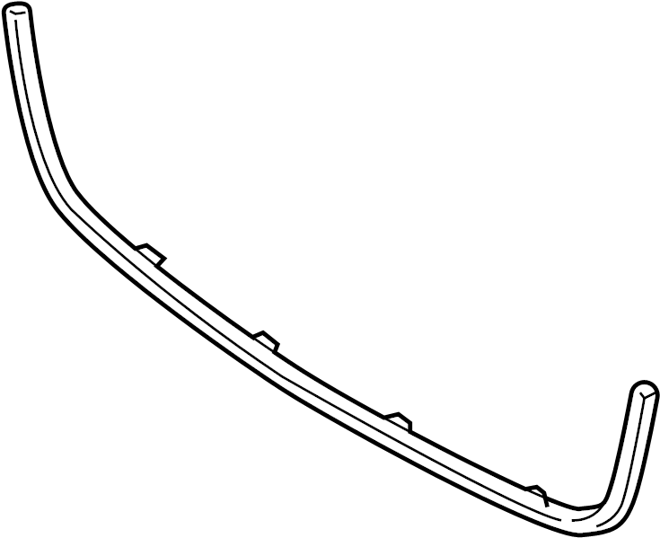 Frame Molding 1K0-853-101-2ZZ - View 2
