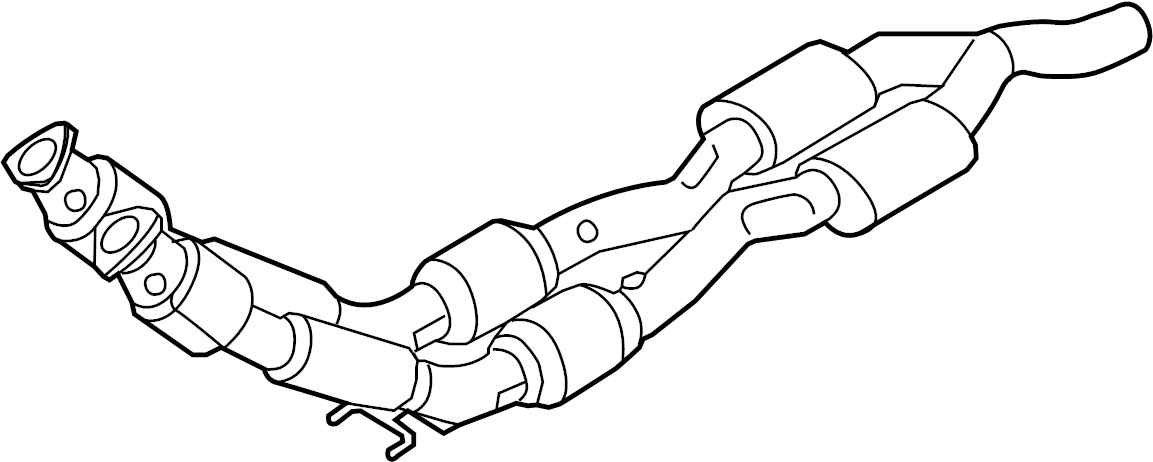 Catalytic Converter 3C0-254-504-BX - View 3