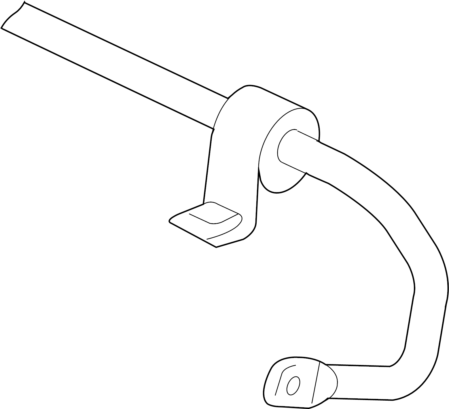 Stabilizer Bar 1K0-411-303-AS - View 4