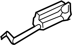 Handle, Outside 565-827-566 - View 3