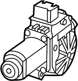 Window Motor 6R0-959-801-DM-Z03 - View 3