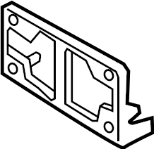 License Bracket 17A-807-287-N-9B9 - View 2