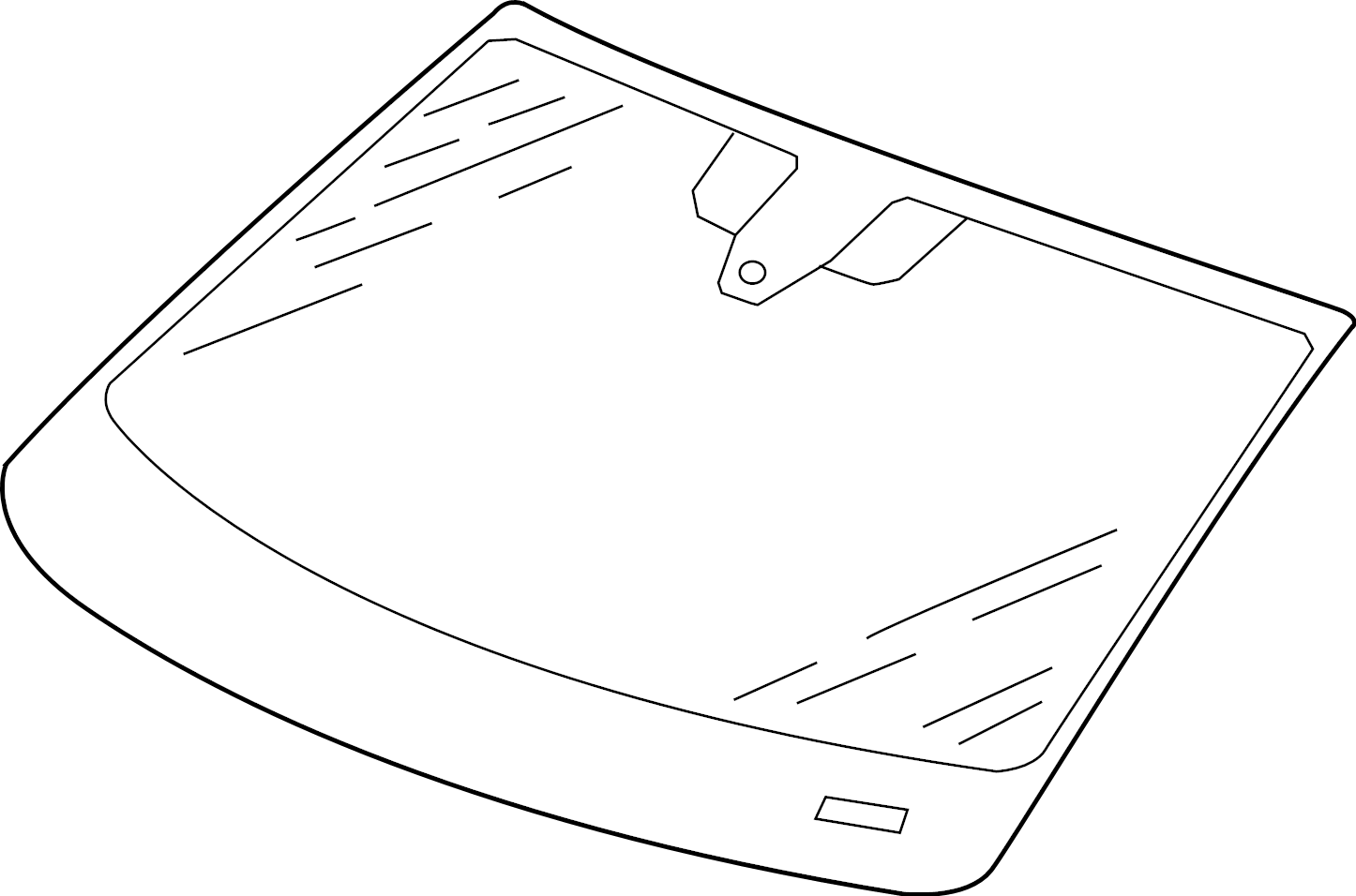 Windshield 3G8-845-011-AM-NVB