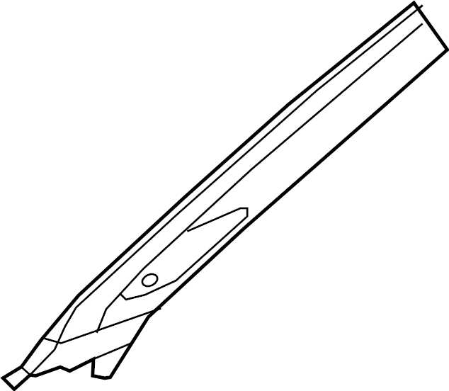 Windshield Pillar Trim 17A-867-234-P-82V - View 2