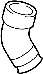 Elbow 1K0-145-838-AE - View 2