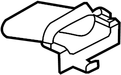 Pipe Bracket 1C0-201-154-A - View 2