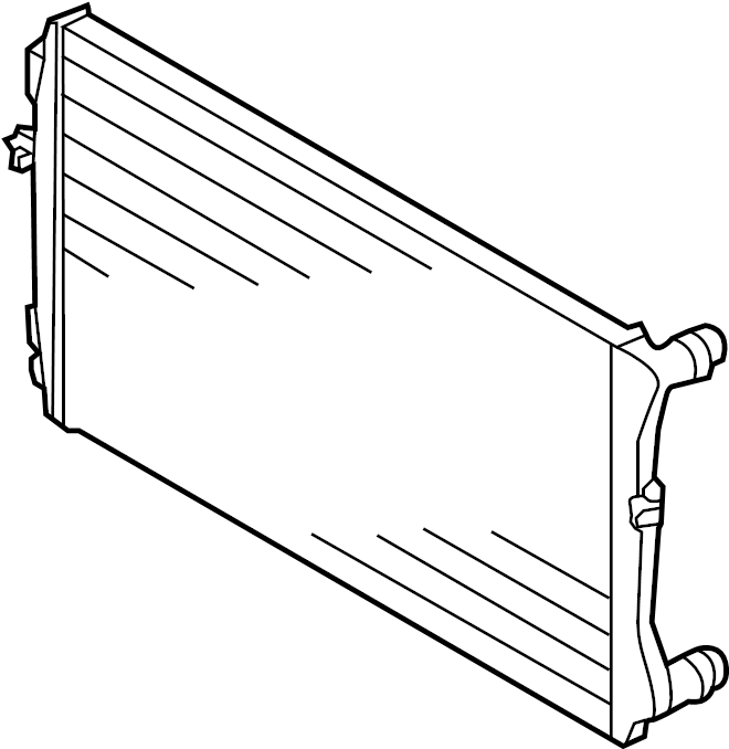 Radiator Assembly 5K0-121-251-Q
