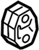 Muffler & Pipe Retainer Ring 8D0-253-147-E - View 27