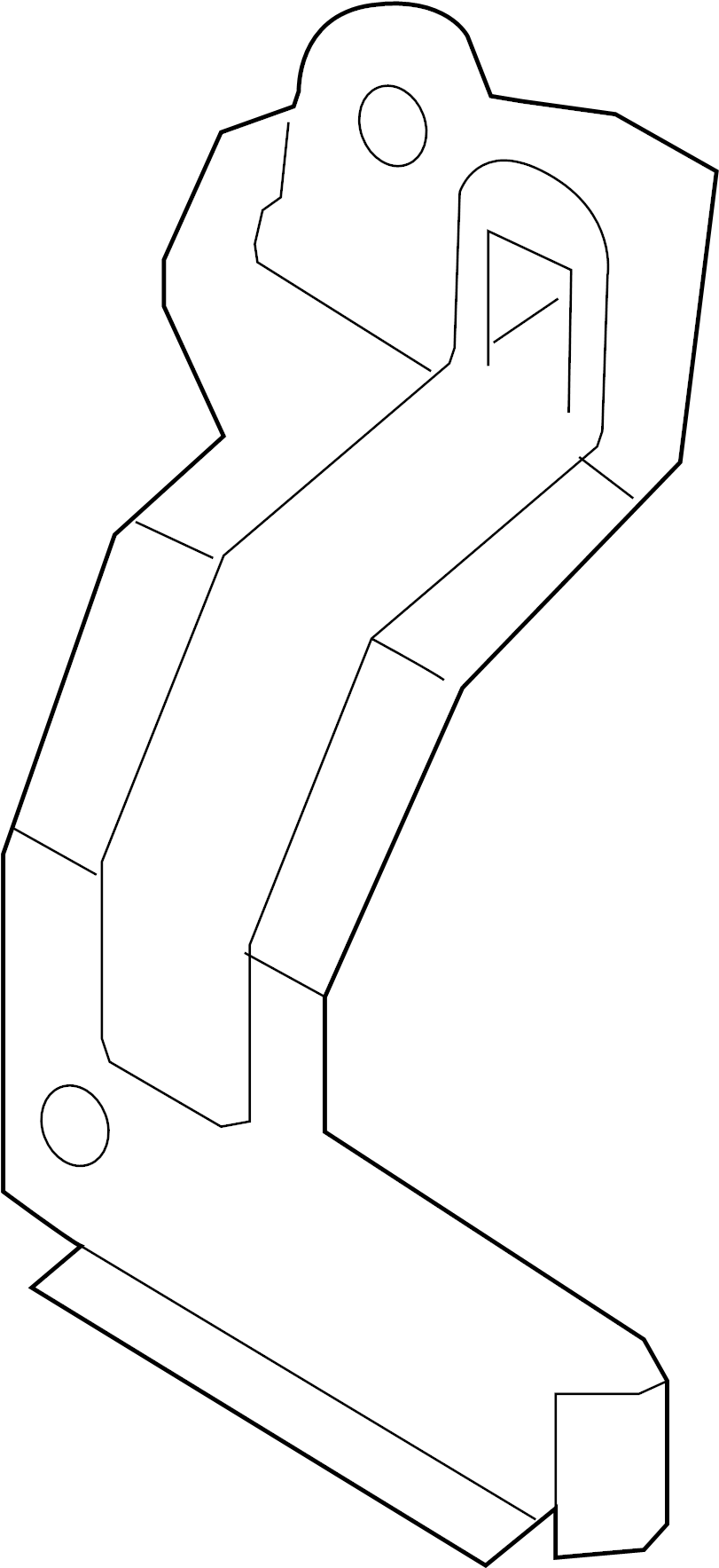 Bracket 1K0-121-093-BH - View 2