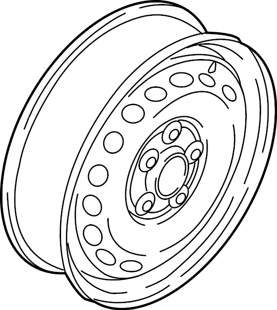 Sparewheel 5G0-601-011-E - View 5