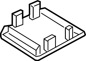 Control Module Bracket 3G0-962-283-A - View 3