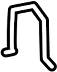 Upper Hose Retainer Spring 4E0-121-142 - View 36