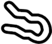 Upper Hose Retainer Spring 4E0-121-142 - View 5