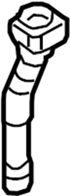 Drain Tube 1K0-129-637-E - View 2