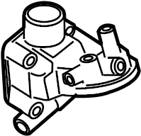 Engine Oil Filter Housing 06A-115-405-BP - View 2