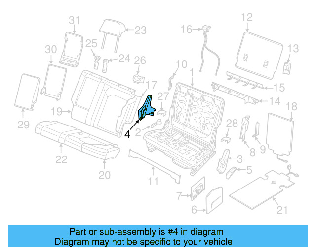 Hinge Cover 3CN-885-315-ZA2