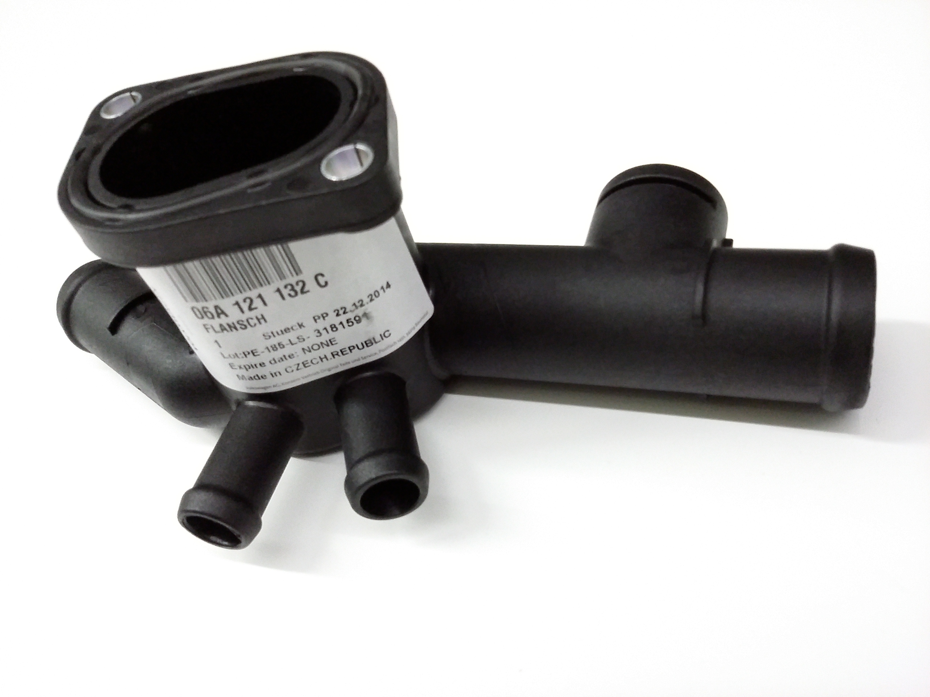 Engine Coolant Outlet Flange 06A-121-132-C - View 4