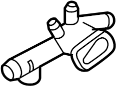 Engine Coolant Outlet Flange 06A-121-132-C - View 7