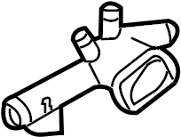 Engine Coolant Outlet Flange 06A-121-132-C - View 8