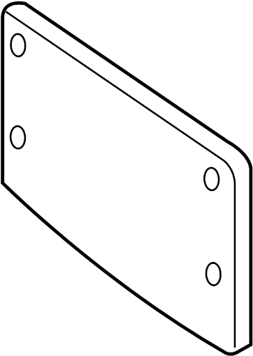 License Bracket 1K0-807-285-A-9B9 - View 2