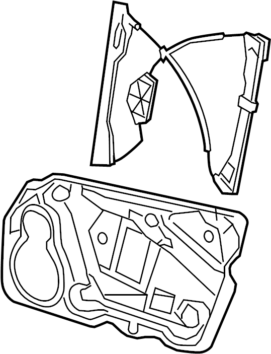Window Regulator 3C1-837-461-H - View 4