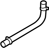 Engine Coolant Hose 1J0-122-447-GF