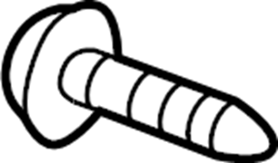 Door Glass Pin 8K0-845-867