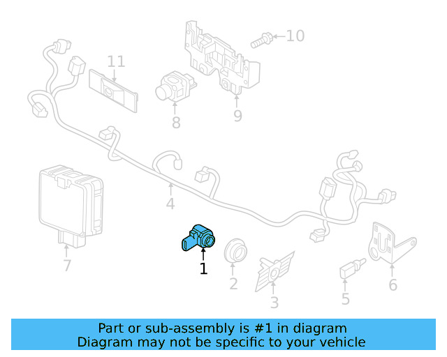 Sensor (Unpainted) 5q0919275bgru - View 20