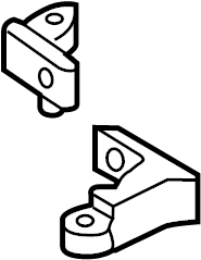 Upper Hinge 8X4-833-408-A - View 2