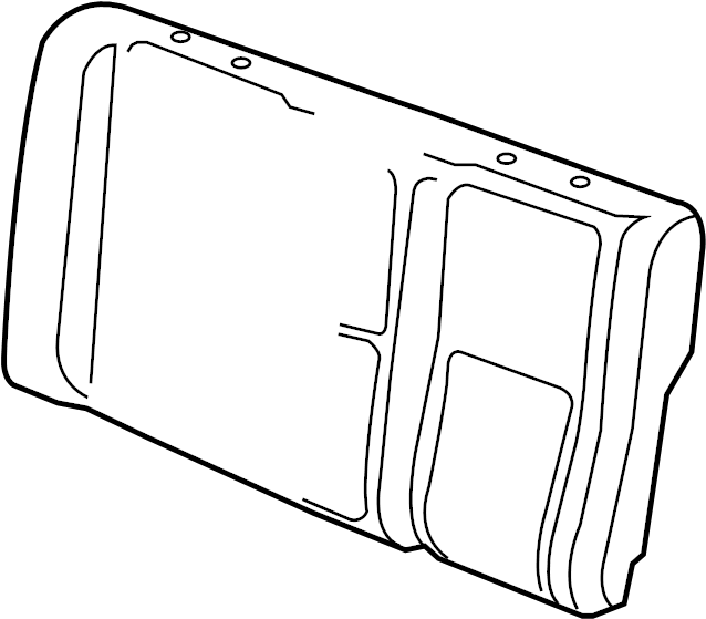 Seat Back Pad 1C0-885-775-D - View 4