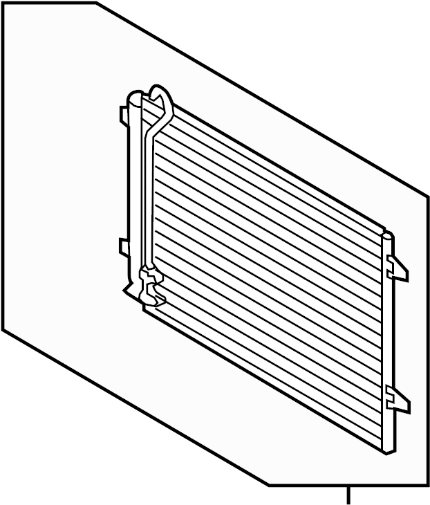 A/C Condenser 3C0-820-411-D