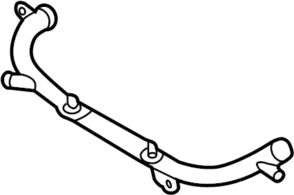 Rear Pipe 06F-121-065-H - View 3