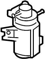 Exhaust Gas Re 1K0-906-627-D - View 2