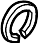 Axle Assembly Lock Ring 7E0-407-297 - View 4