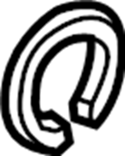 Axle Assembly Lock Ring 7E0-407-297 - View 5