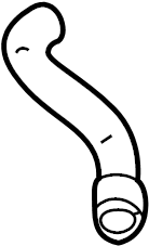 Upper Hose 1J0-122-101-CC - View 3