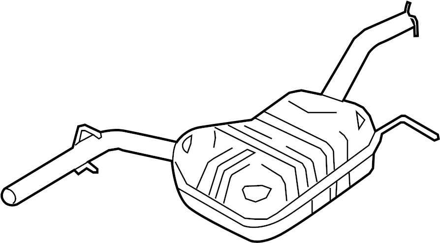 Muffler & Pipe 3AA-253-409-A - View 3