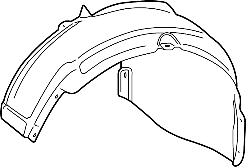 Rear Fender Liner 1K5-805-977-B