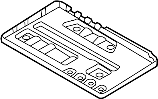 Battery Tray 3C0-804-869-D - View 3