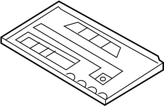 Battery Tray 3C0-804-869-D - View 2
