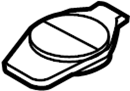 Washer Reservoir Cap 1H0-955-455 - View 9