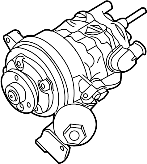 Power Steering Pump 027-145-157 - View 2
