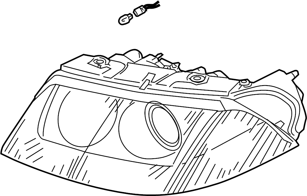 Composite Headlamp 3B0-941-015-AQ