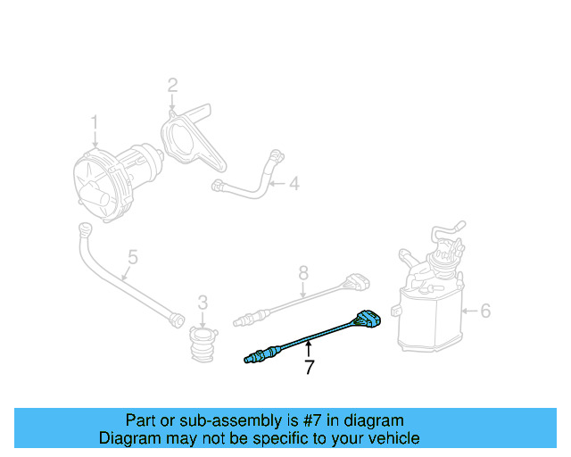 Oxygen Sensor 1K0-998-262-D - View 32