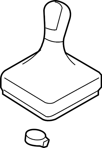 Shift Knob 5K0-711-113-E-UZD - View 4
