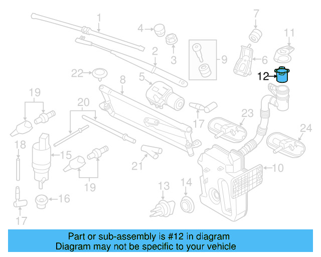 Hose 2D0-955-962 - View 116